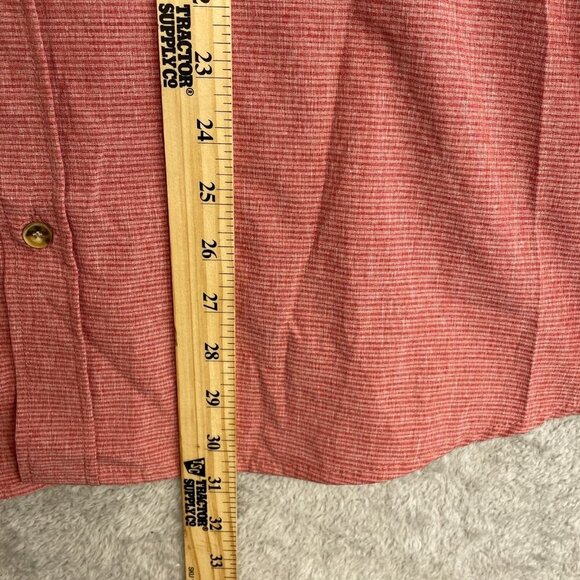 NWOT Avalanche Men's L Red Short Sleeve Button-Down Shirt Outdoor - Picture 4 of 8